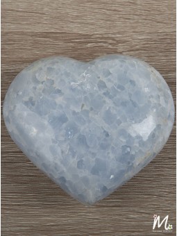 Calcite bleue - Cœur